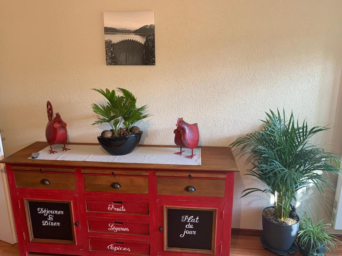 La Gremillette Gourmande Lavaux Appartement Rivaz Buitenkant foto