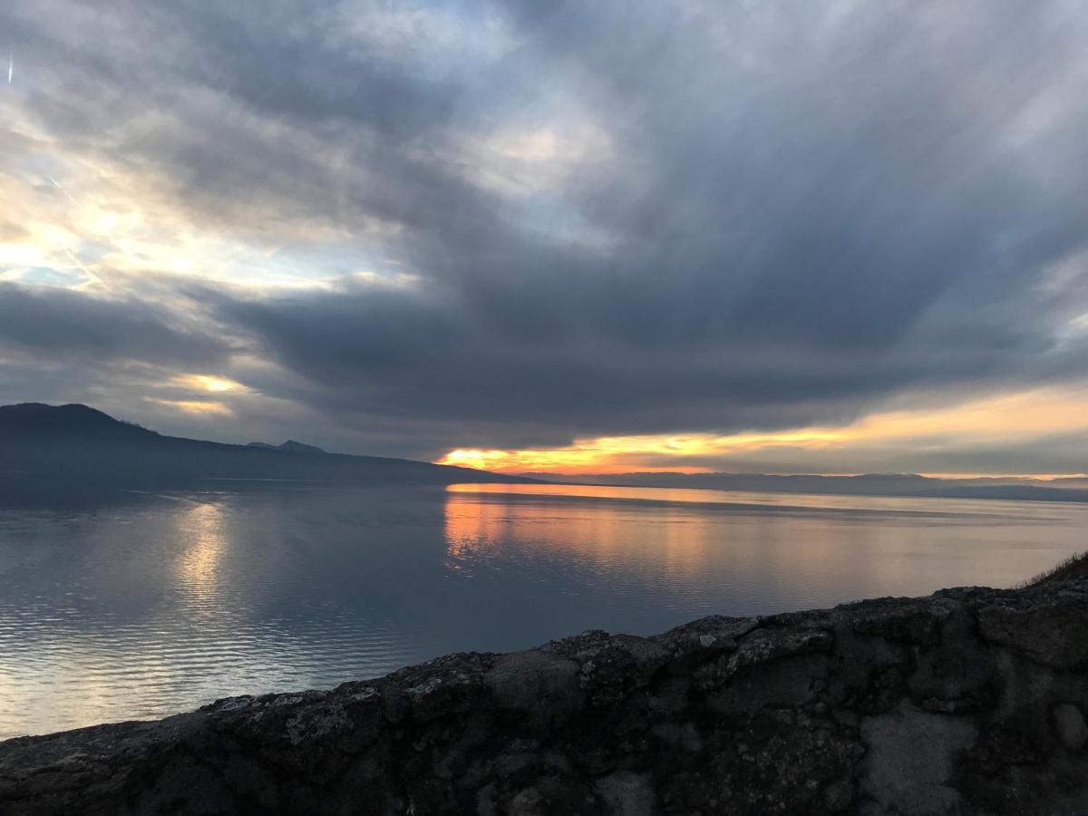 La Gremillette Gourmande Lavaux Appartement Rivaz Buitenkant foto