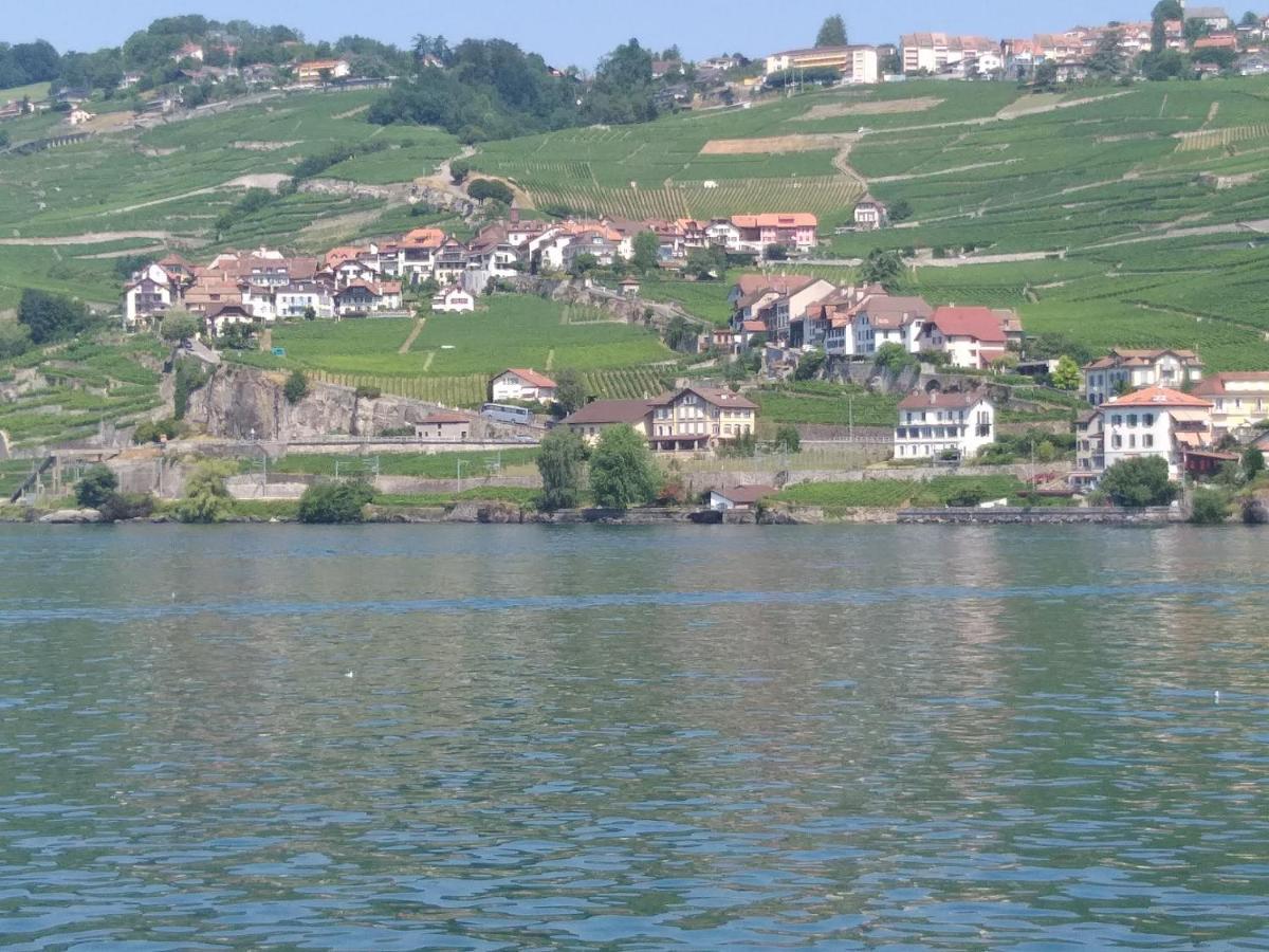 La Gremillette Gourmande Lavaux Appartement Rivaz Buitenkant foto